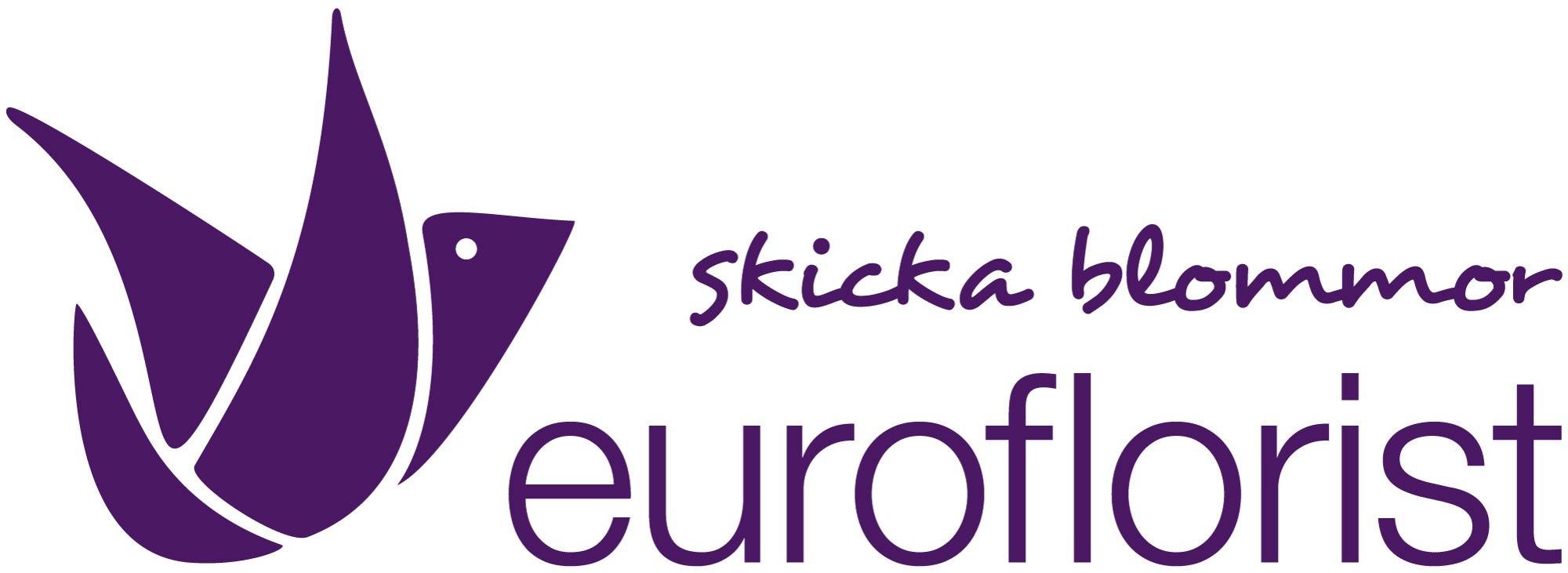 Logotype för Euroflorist
